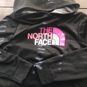 Black north face hoodie